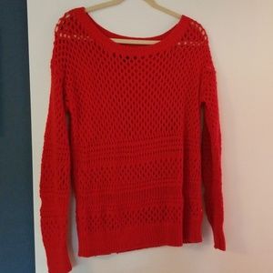 Red American eagle sweater